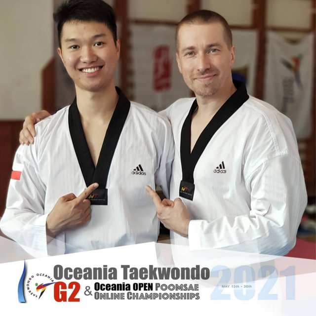 Medailové žně na Oceania Taekwondo G2 Poomsae Online Championships